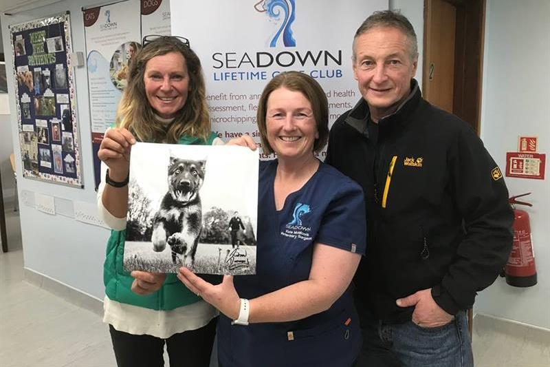 Prize is picture perfect for dog rescuer Alison